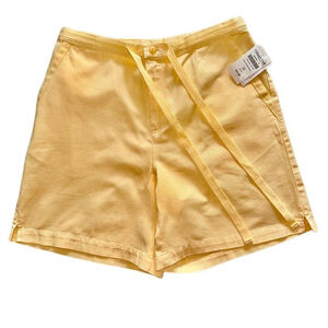 Vintage Yellow Coldwater Creek Shorts